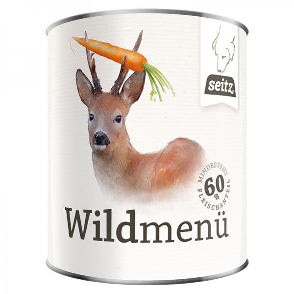 Seitz Hundefutter Wildmenü 800g